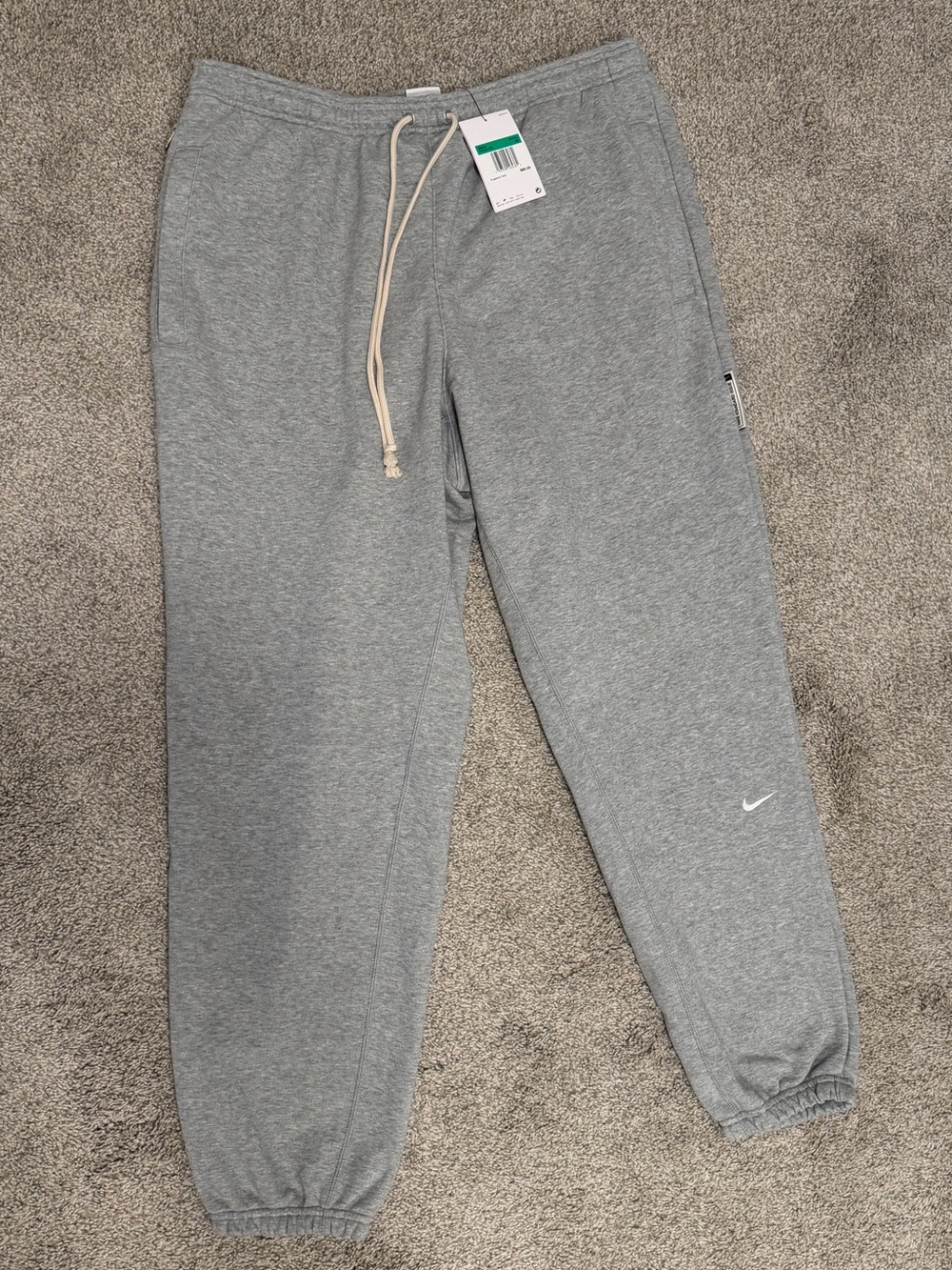 *NEW* NIKE Standard Issue Mens Dri-FIT Basketball Pants Gray FZ0224-063 Size XL
